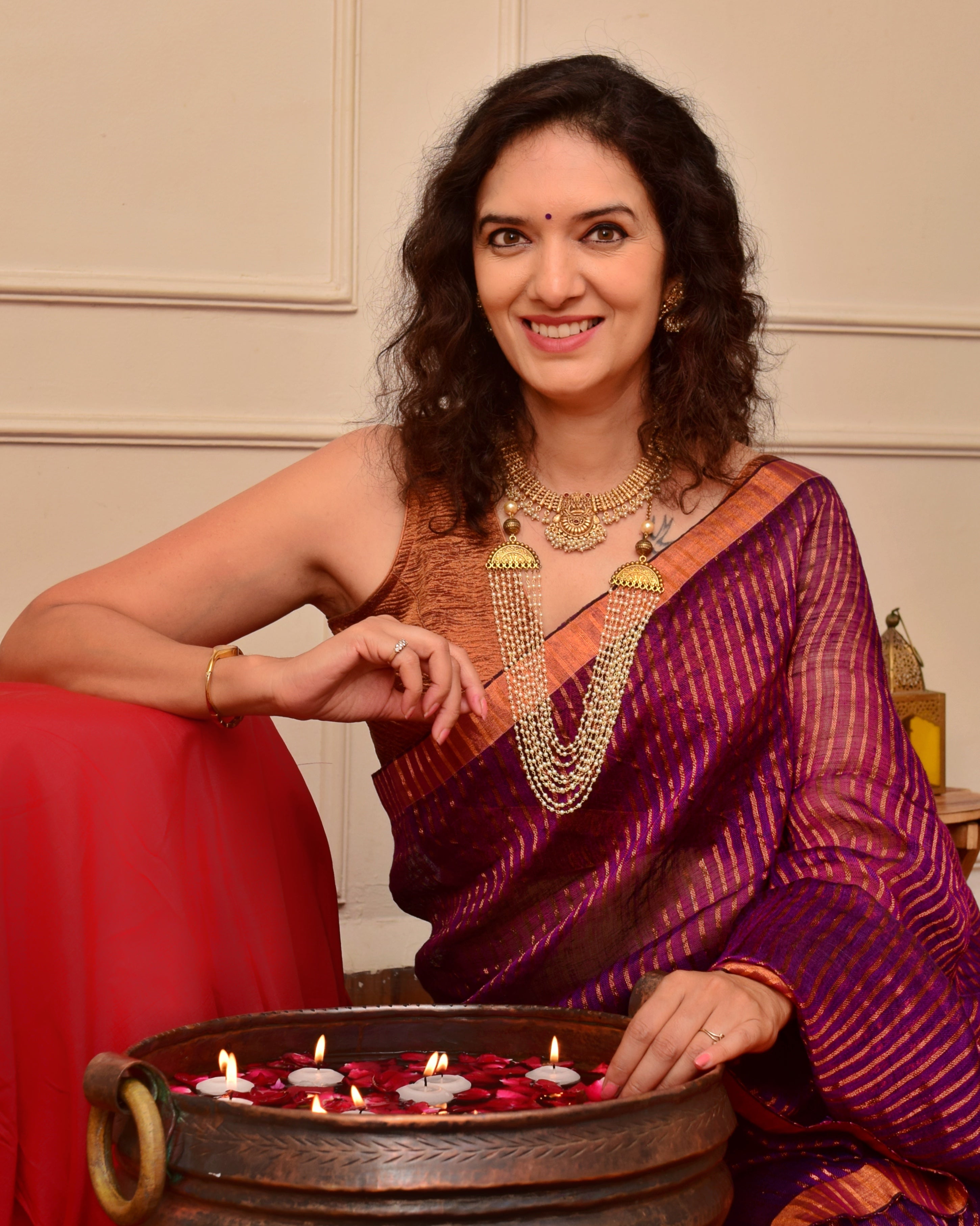 Linen Saree
