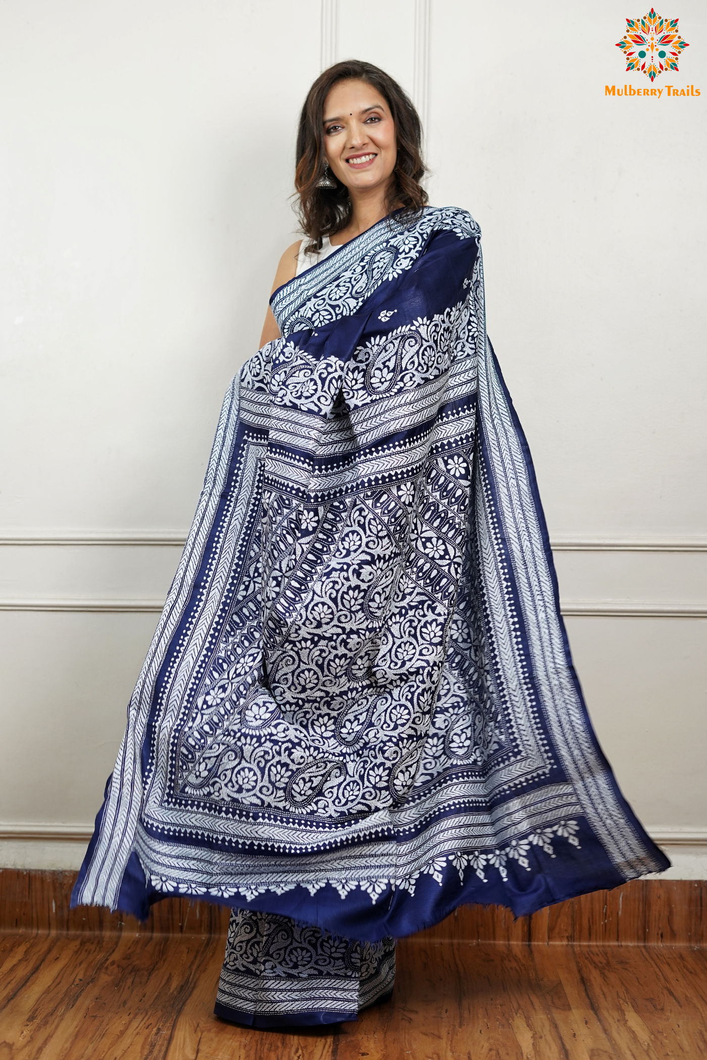 SEO Keywords
- Kantha Embroidery Saree
- Pure Silk Saree with Kantha Work
- Handwoven Silk Saree for Weddings
- Luxury Kantha Silk Saree
- Premium Sarees for Festive Occasions